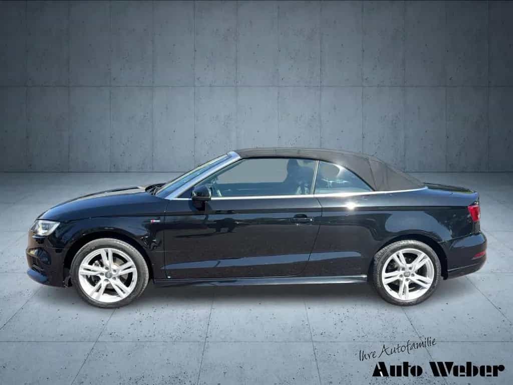 Audi A3 Cabriolet S-Line 1.4TFSI AHK Bi-Xenon El. Ver 12/2017-photo-1