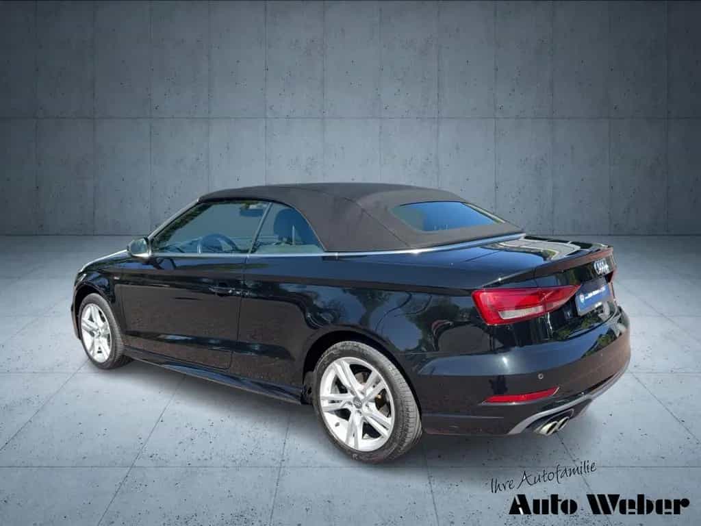 Audi A3 Cabriolet S-Line 1.4TFSI AHK Bi-Xenon El. Ver 12/2017-photo-2