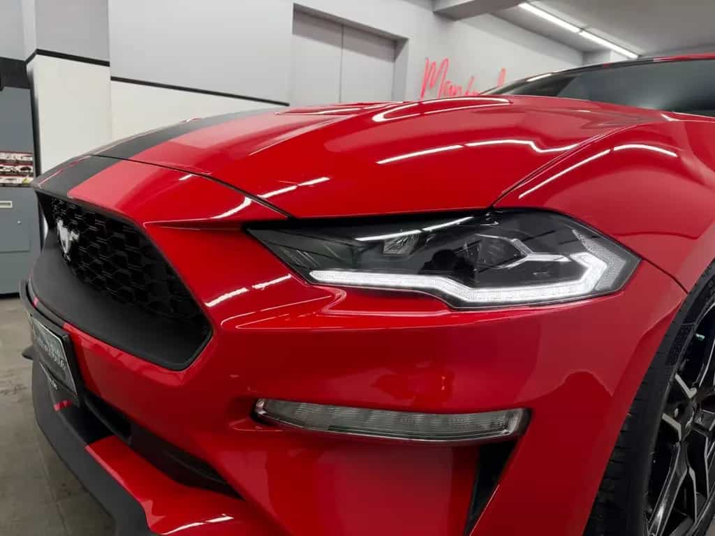 Ford Mustang 2.3 Eco/Race-Red/Navi/R.Kam/Design-Leder 07/2019-photo-3