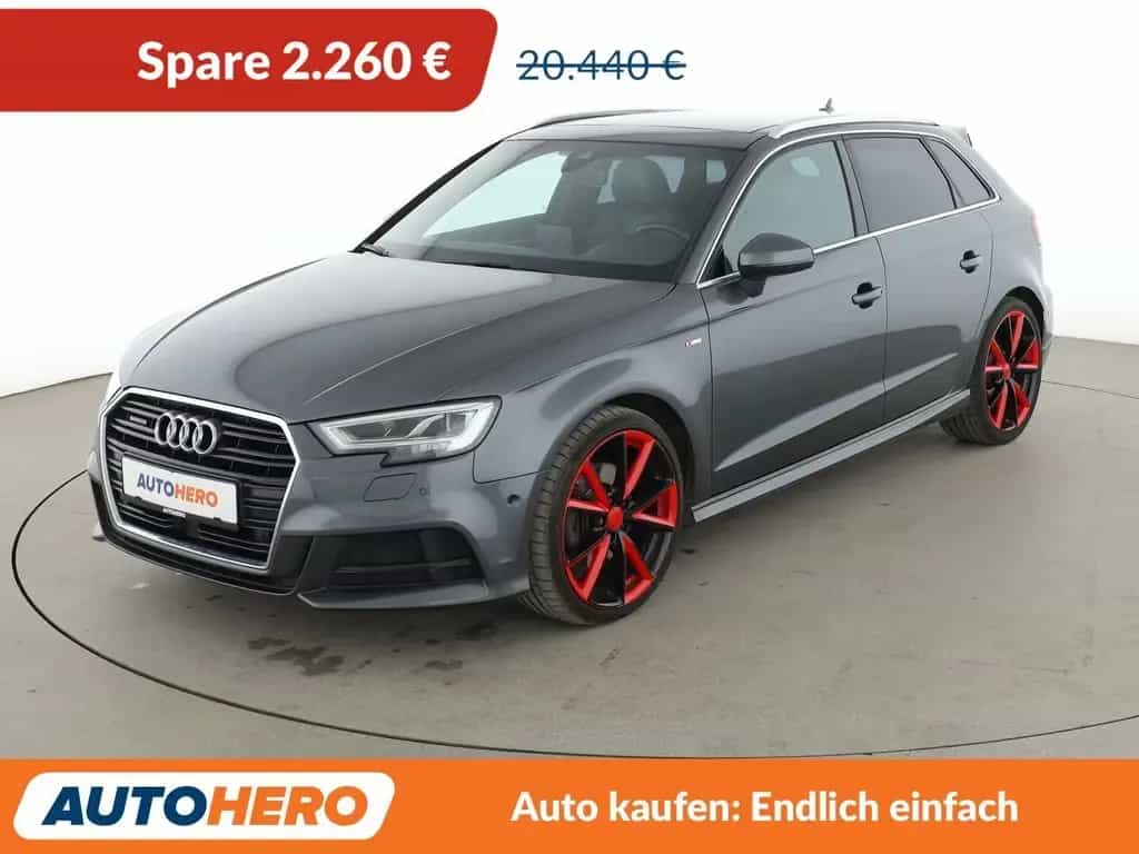 Audi A3 2.0 TDI quattro Sport *NAV*LED*ACC*CAM*PDC*SHZ* 07/2016-photo-0