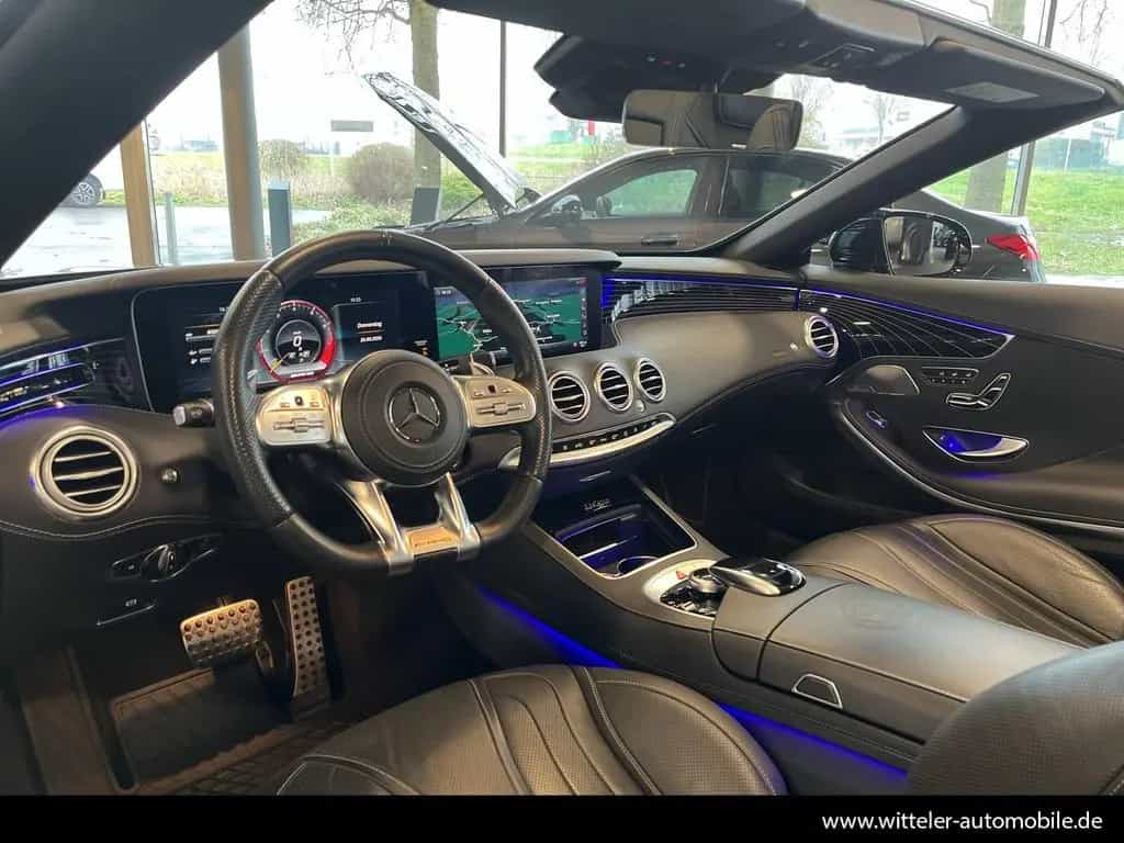 Mercedes-Benz Mercedes-AMG S 63 4M+ Cabrio Airscarf/Burmester 05/2018-photo-7