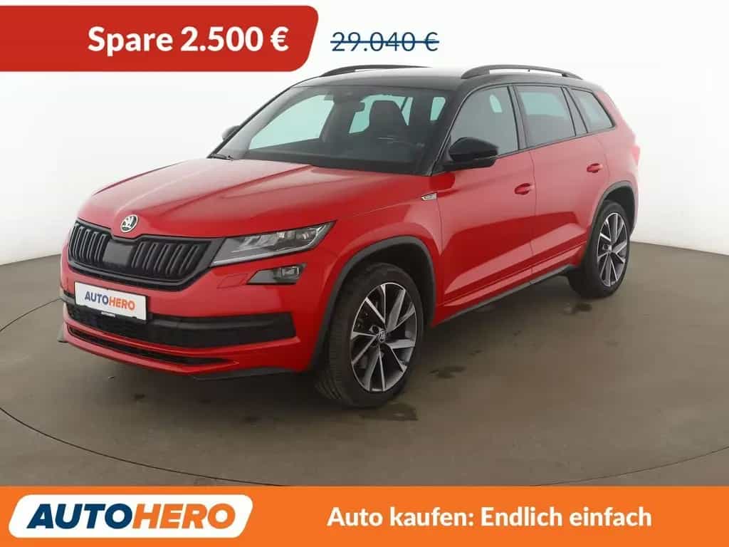 Skoda Kodiaq 2.0 TSI Sportline 4x4 Aut. *LED*ACC*CAM* 01/2018-photo-0