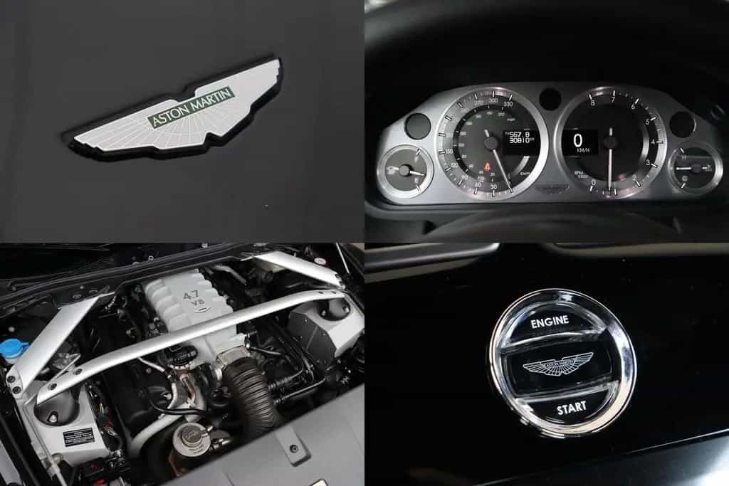 Aston Martin V8 Vantage Coupé 4.7 Schaltgetriebe/ Leder/ ONYX 04/2010-photo-14