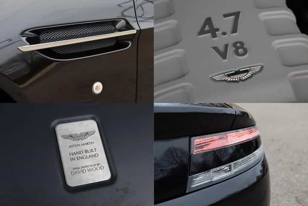 Aston Martin V8 Vantage Coupé 4.7 Schaltgetriebe/ Leder/ ONYX 04/2010-photo-17
