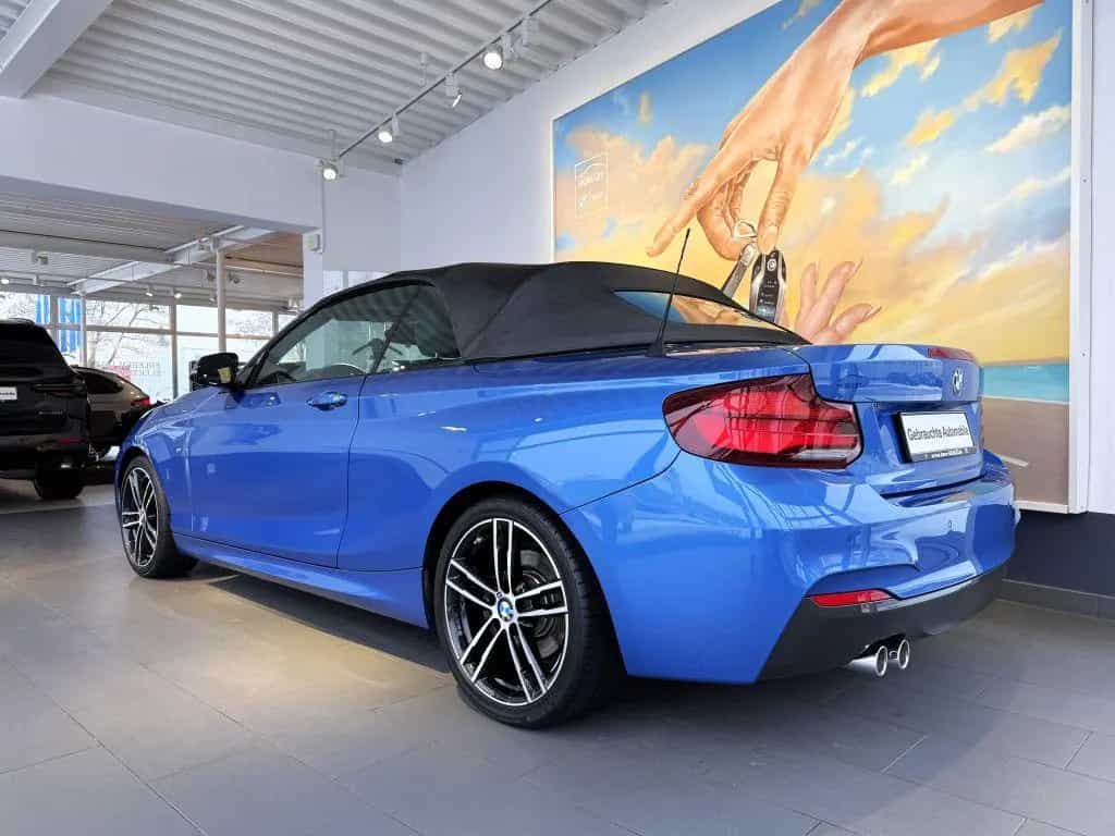 BMW 2 Series 220d Cabrio M SPORT KOMF+LEDer+HARM+SPUR+MEMO+AL 04/2021-photo-8