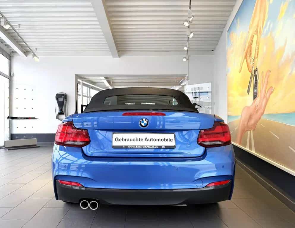 BMW 2 Series 220d Cabrio M SPORT KOMF+LEDer+HARM+SPUR+MEMO+AL 04/2021-photo-15