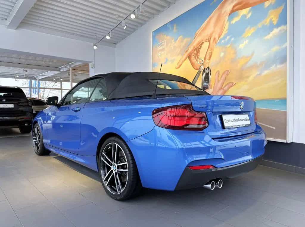 BMW 2 Series 220d Cabrio M SPORT KOMF+LEDer+HARM+SPUR+MEMO+AL 04/2021-photo-39