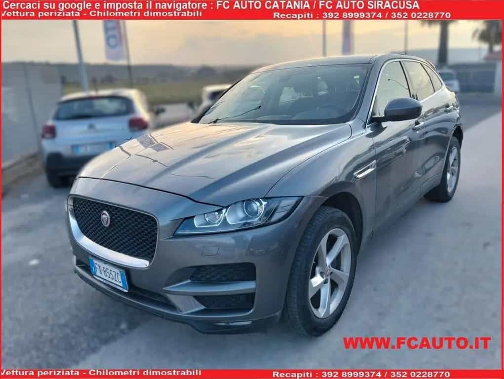 Jaguar F-Pace 2.0 D 180 CV AWD aut. Portfolio 07/2019-photo-0