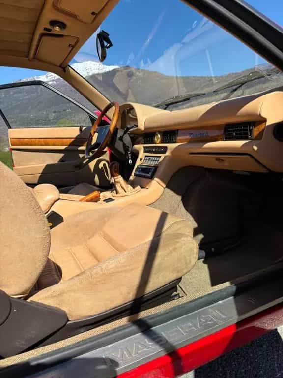 Maserati Ghibli Karif RARISSIMA SOLO 221 esempla 09/1989-photo-13