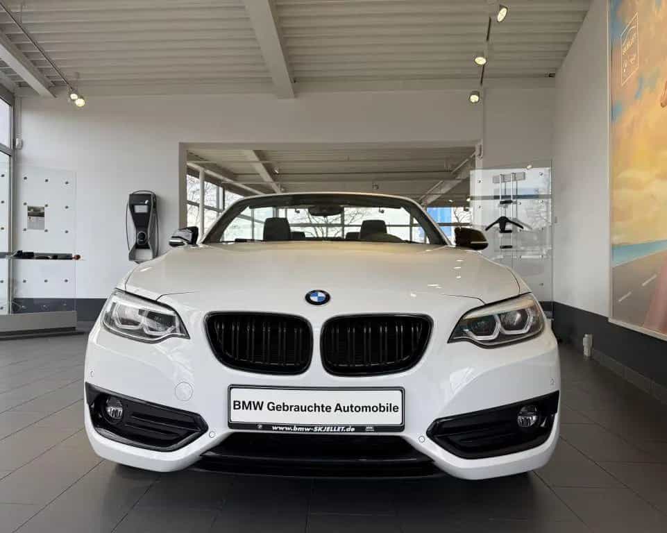 BMW 2 Series 220i Cabrio Sport Line KAM+KOMF+LEDer+HARM+DAB+ 01/2018-photo-15