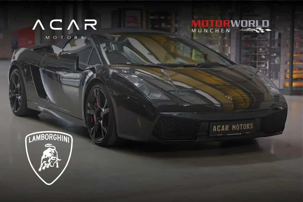 Lamborghini Spyder 5.0 V10*519PS *AWD*E-Gear*Akrapovic*Cam 06/2007-photo-0