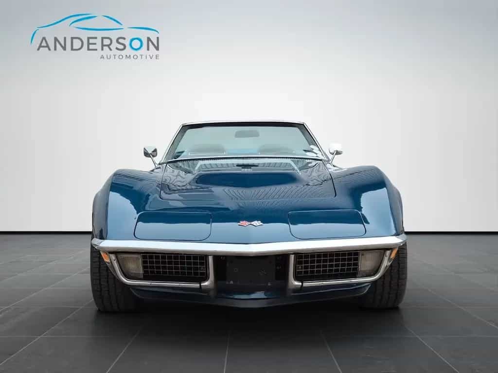 Corvette C3 CABRIO 454 BIG BLOCK 390HP MATCHING AUTOMATIK 07/1971-photo-1