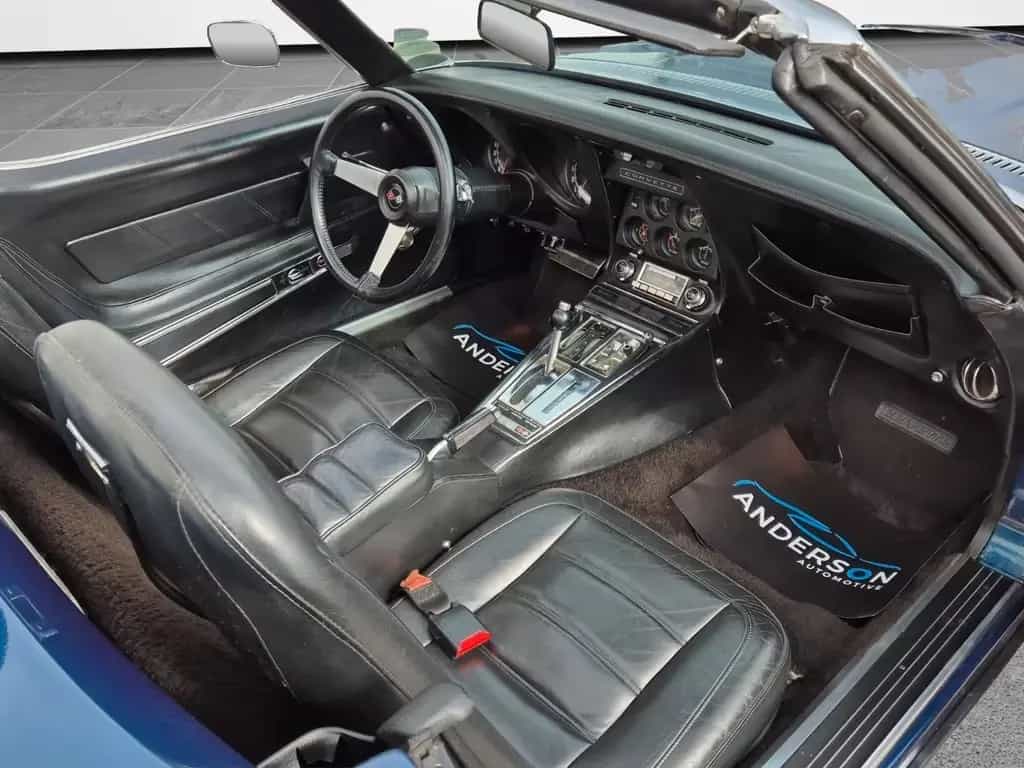 Corvette C3 CABRIO 454 BIG BLOCK 390HP MATCHING AUTOMATIK 07/1971-photo-21