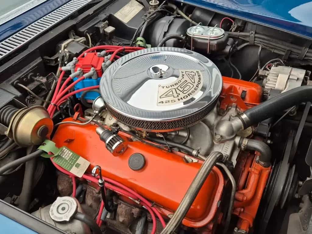 Corvette C3 CABRIO 454 BIG BLOCK 390HP MATCHING AUTOMATIK 07/1971-photo-22