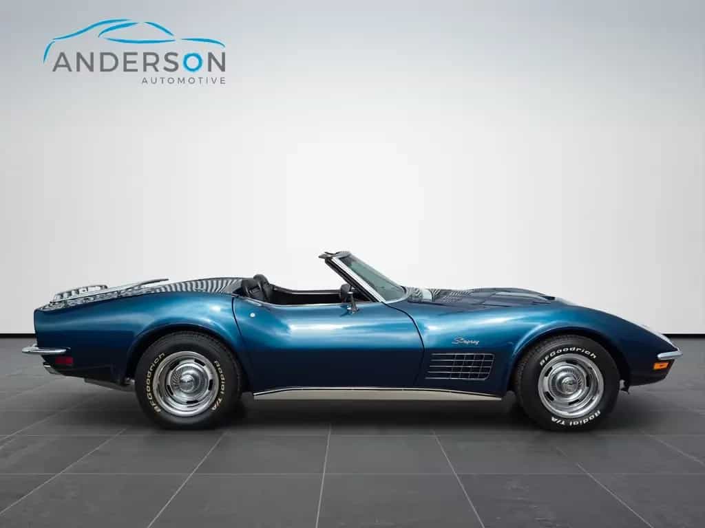 Corvette C3 CABRIO 454 BIG BLOCK 390HP MATCHING AUTOMATIK 07/1971-photo-3