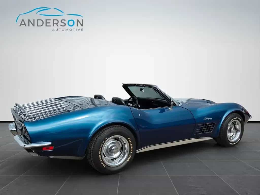 Corvette C3 CABRIO 454 BIG BLOCK 390HP MATCHING AUTOMATIK 07/1971-photo-4