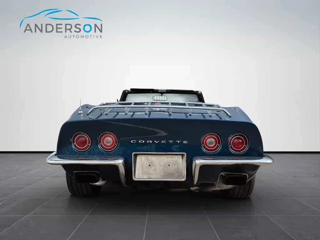 Corvette C3 CABRIO 454 BIG BLOCK 390HP MATCHING AUTOMATIK 07/1971-photo-5