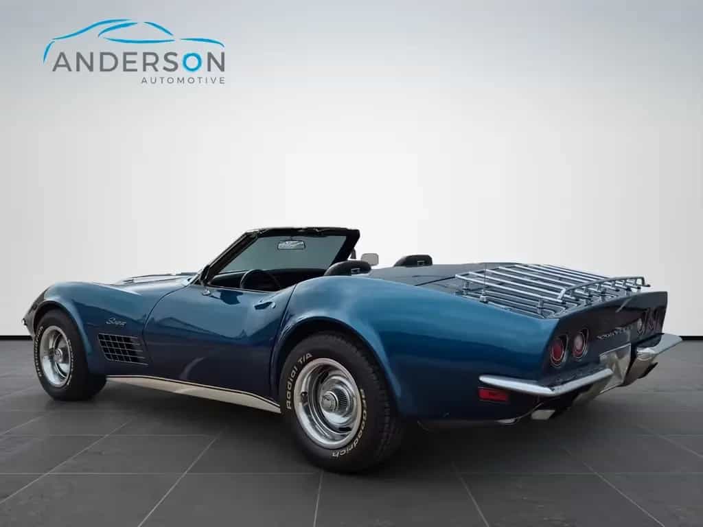 Corvette C3 CABRIO 454 BIG BLOCK 390HP MATCHING AUTOMATIK 07/1971-photo-6