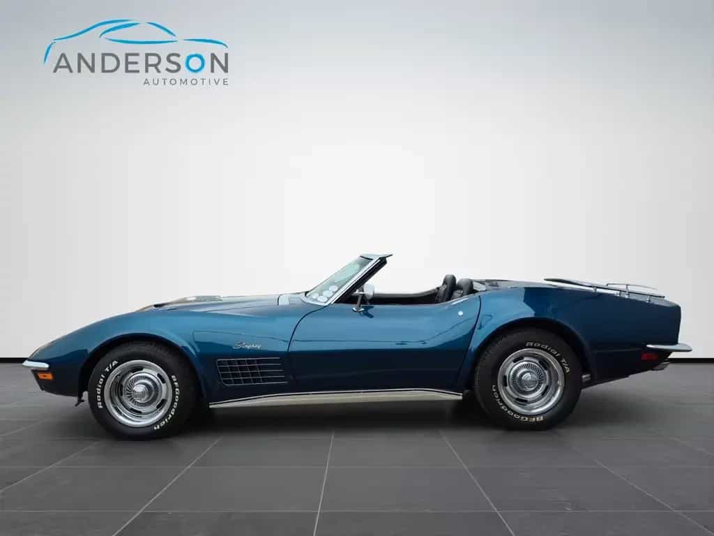 Corvette C3 CABRIO 454 BIG BLOCK 390HP MATCHING AUTOMATIK 07/1971-photo-7