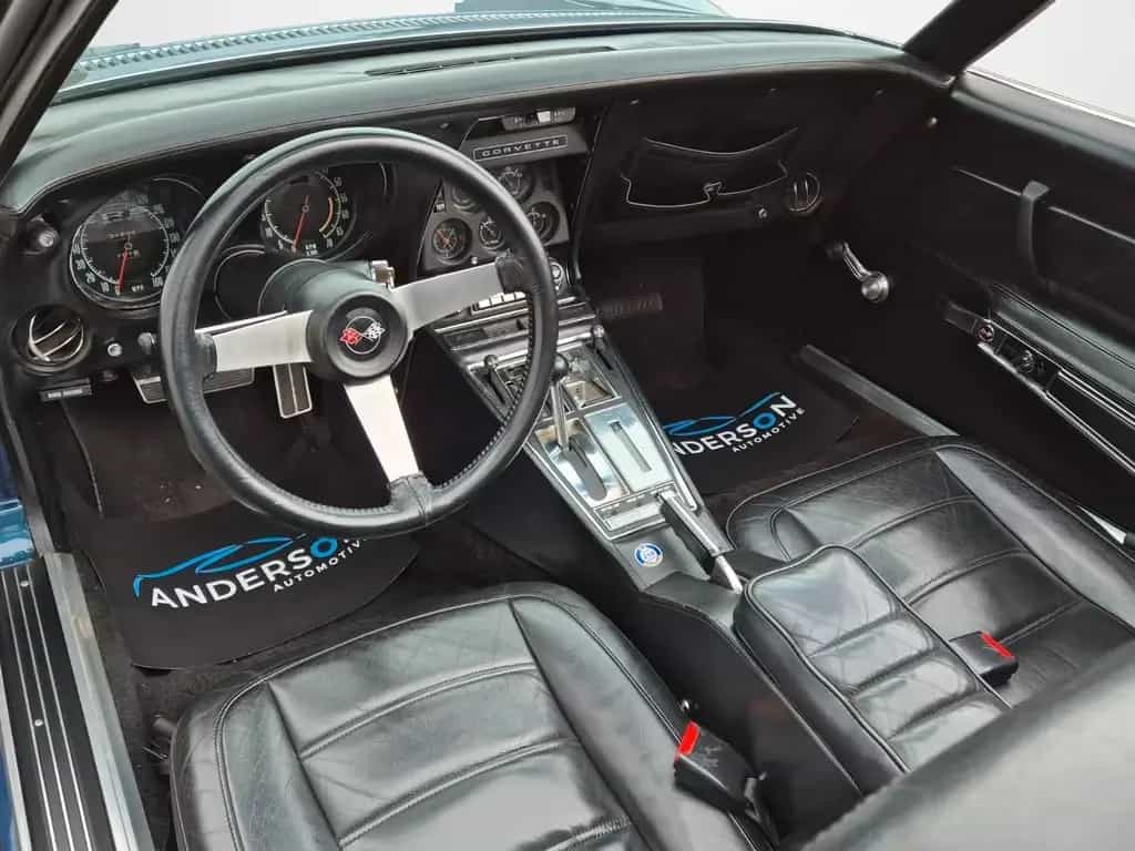 Corvette C3 CABRIO 454 BIG BLOCK 390HP MATCHING AUTOMATIK 07/1971-photo-9