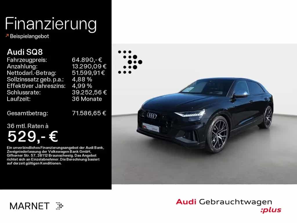 Audi SQ8 TFSI quattro*Navi*Matrix*Alu*HUD*B&O*PDC*Pan 03/2022-photo-0