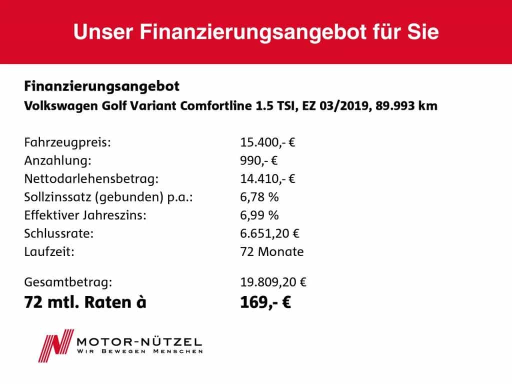 Volkswagen Golf VII Variant 1.5TSI COMFORTLINE LED+ACC+PDC 03/2019-photo-16