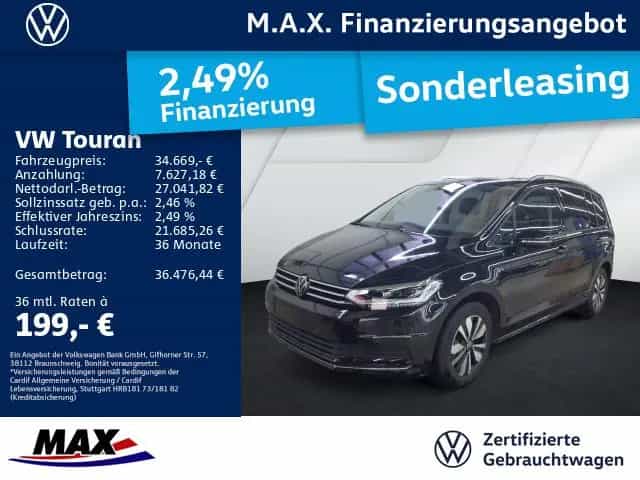 Volkswagen Touran 2.0 TDI DSG GOAL 7 SITZE IQ.LIGHT+AHK+NAV 07/2025-photo-0