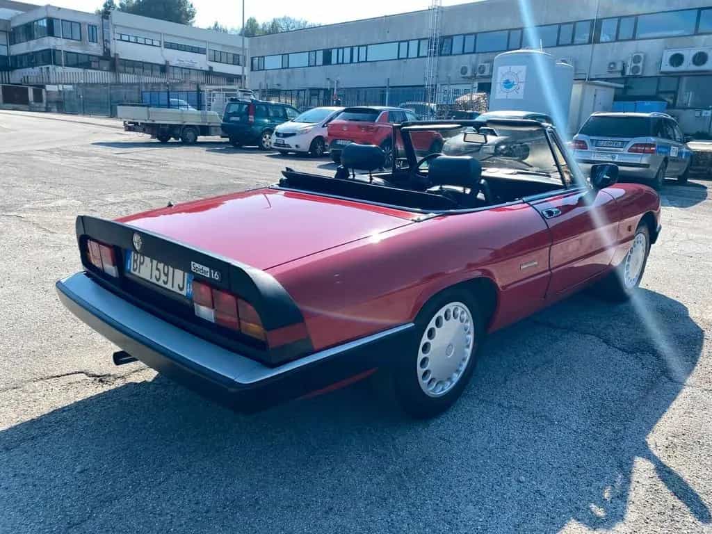 Alfa Romeo Spider DUETTO TARGA ORO 12/1987-photo-4