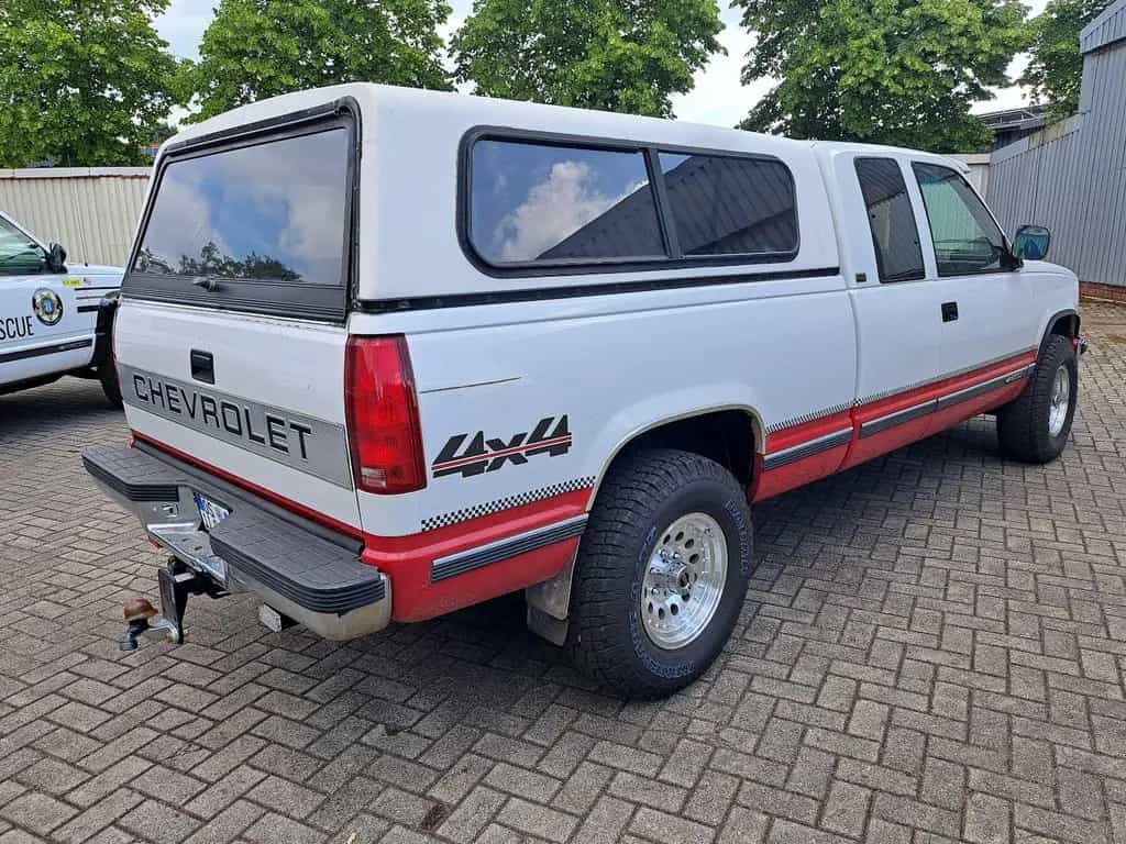 Chevrolet K1500 CrewCab Shortbed 350cui Allrad Ahk 3,5to 07/1993-photo-0