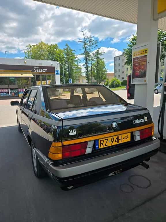 Alfa Romeo 75 2.5 V6 BUSSO, Milano, automatic, RESTORED. 06/1988-photo-1