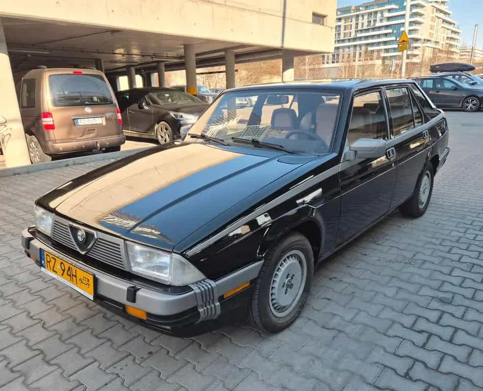 Alfa Romeo 75 2.5 V6 BUSSO, Milano, automatic, RESTORED. 06/1988-photo-3