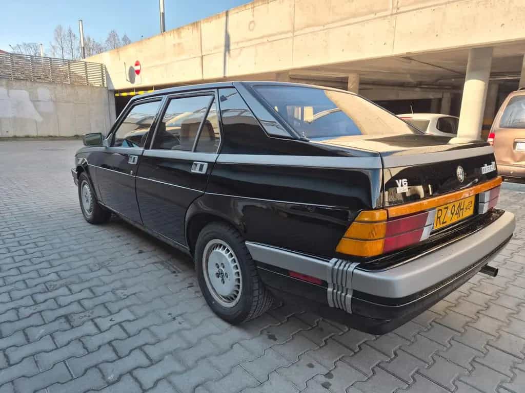 Alfa Romeo 75 2.5 V6 BUSSO, Milano, automatic, RESTORED. 06/1988-photo-8
