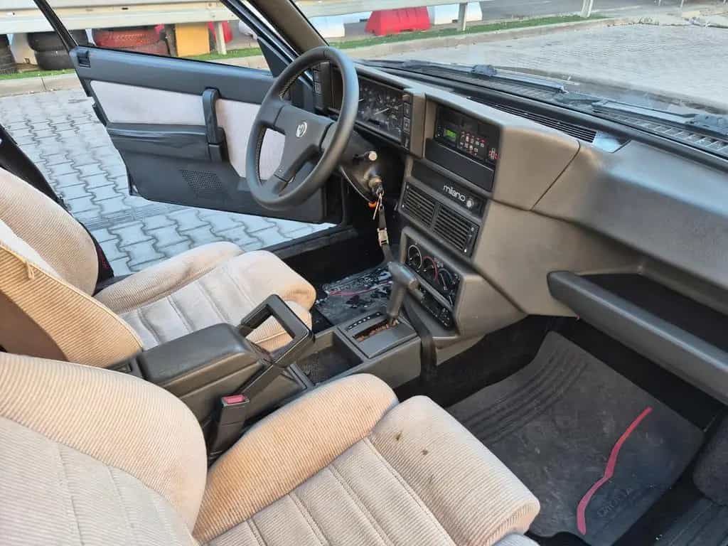 Alfa Romeo 75 2.5 V6 BUSSO, Milano, automatic, RESTORED. 06/1988-photo-9
