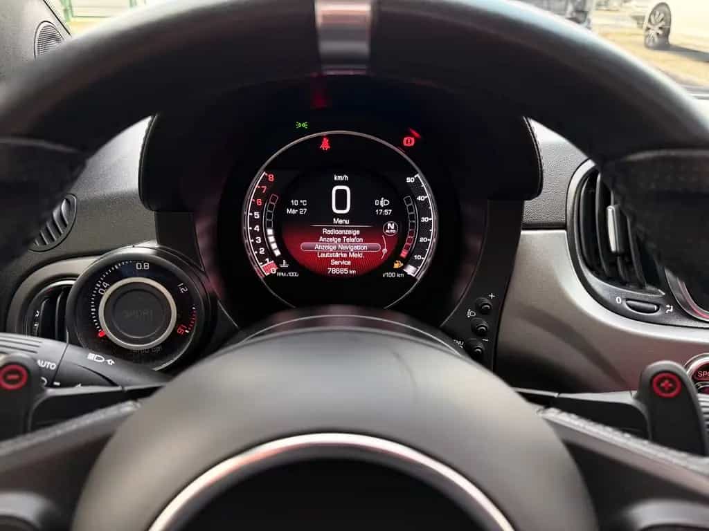 Abarth 500 Cabrio 595 C Turismo/Navi/Aut./PDC/CarPlay 08/2020-photo-26