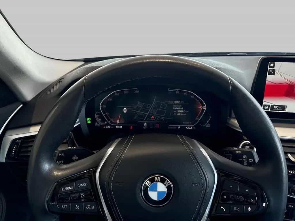 BMW 520 d AHK SHZ RFK LED Navi Leder Luftfederung Di 04/2022-photo-9