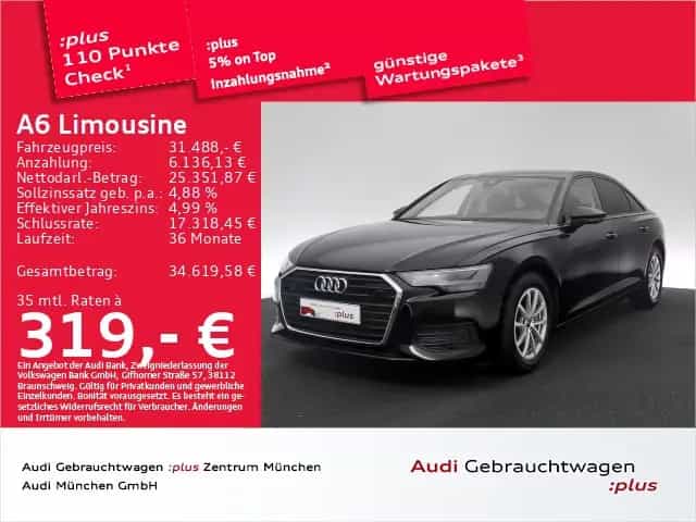 Audi A6 Limousine 35 TDI S tronic Navi+/ACC 01/2023-photo-0