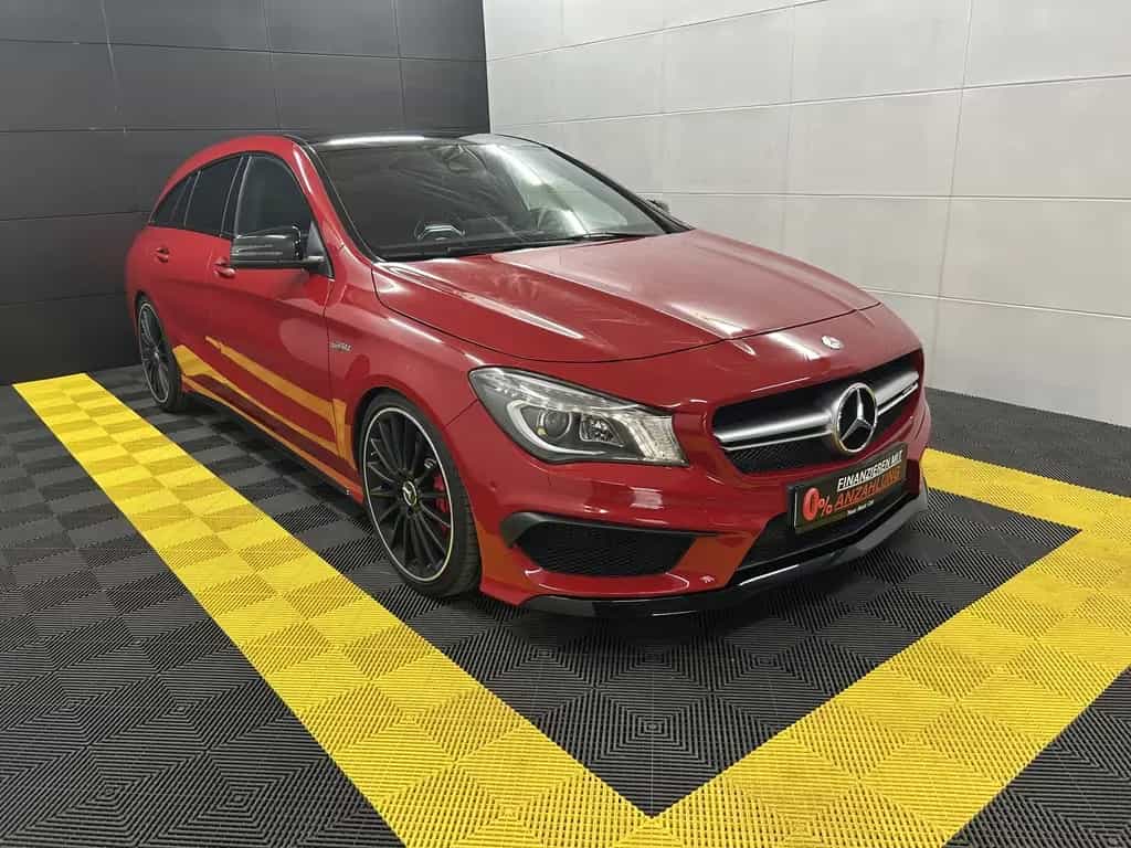 Mercedes-Benz CLA-Class 45 AMG 4Matic MwSt+H&K+BI-Xenon+Keyless+Pano 03/2016-photo-2