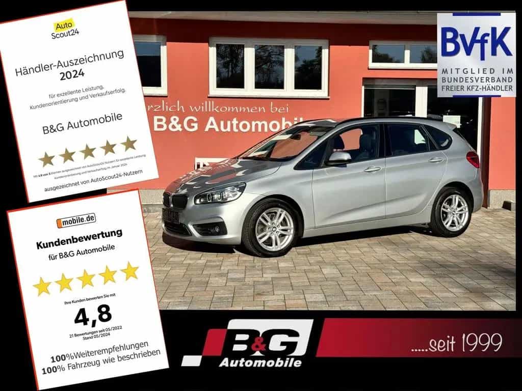 BMW 2 Series 220 Active Tourer Advantage*Garantie*TÜVneu*LED* 02/2017-photo-0