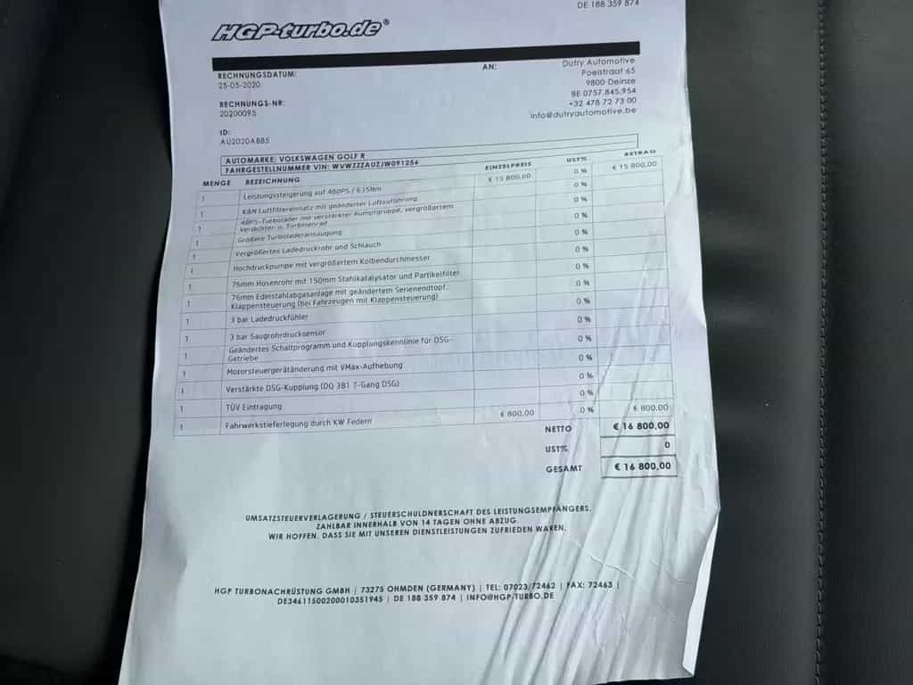 Volkswagen Golf 2.0 TSI 4Motion R HGP Turbo 480pk | Akrapov 03/2018-photo-33