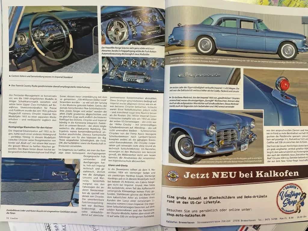 Chrysler Imperial ,Originalzustand,1.Hand,3 Jahre Garantie 07/1955-photo-35