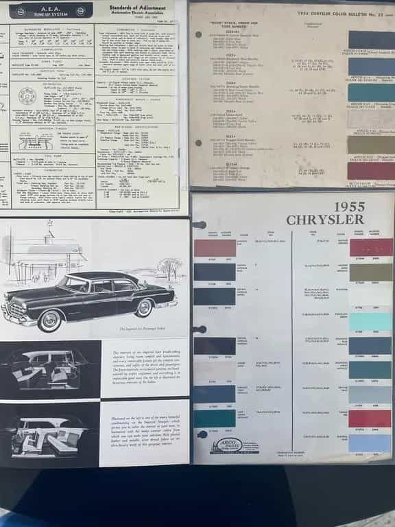 Chrysler Imperial ,Originalzustand,1.Hand,3 Jahre Garantie 07/1955-photo-39