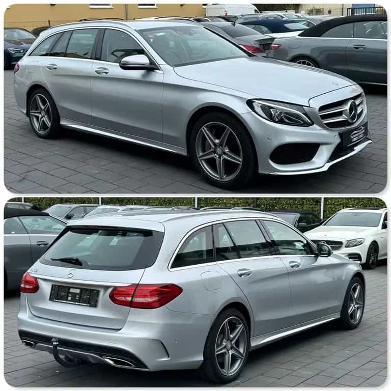 Mercedes-Benz C 300 T*7G*AMG-LINE*2H*NAVI*Distr+*KAMERA*AHK* 12/2016-photo-4