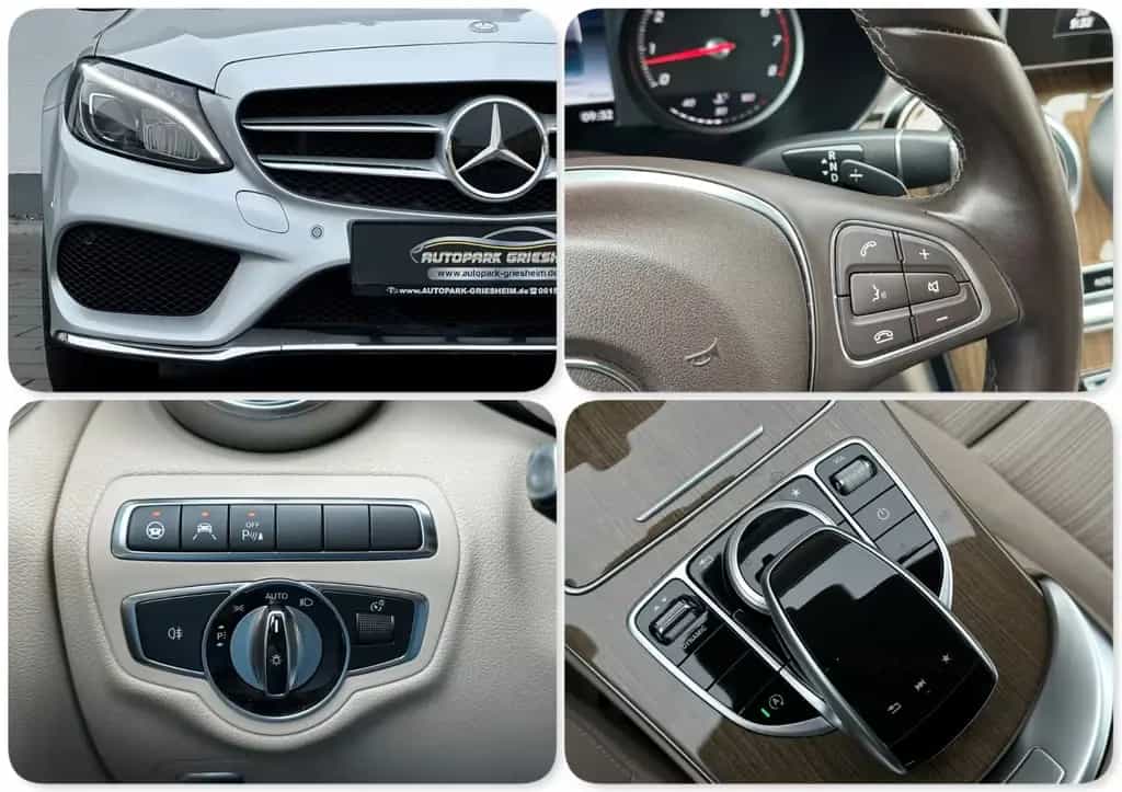 Mercedes-Benz C 300 T*7G*AMG-LINE*2H*NAVI*Distr+*KAMERA*AHK* 12/2016-photo-6