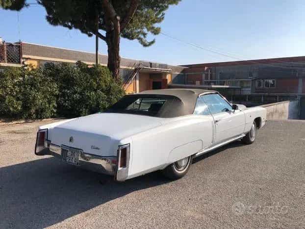 Cadillac Eldorado ELDORADO 8.2 V8 1972 CABRIO 01/1972-photo-9