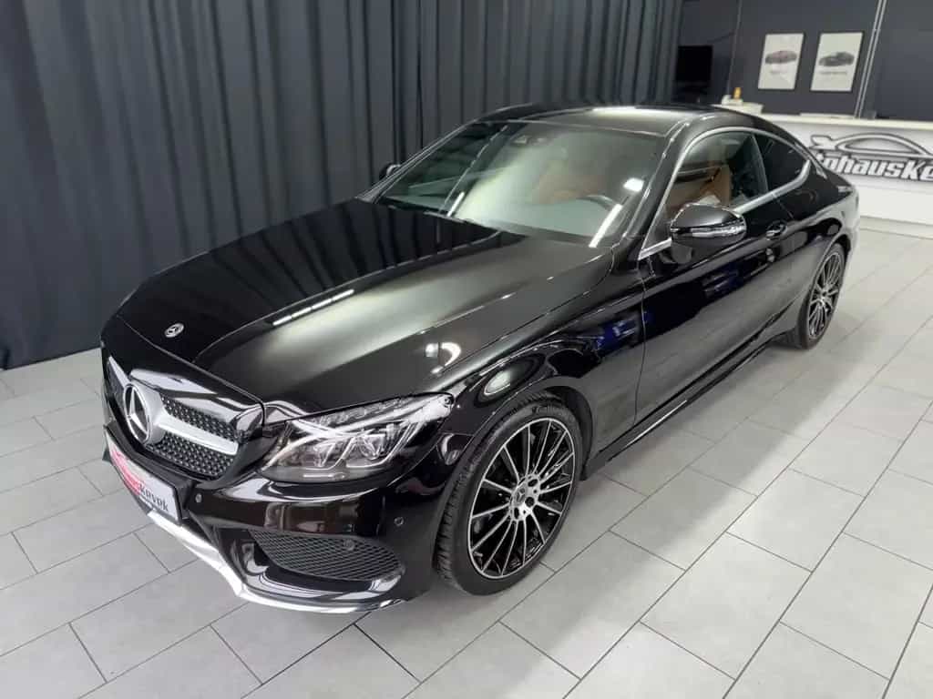 Mercedes-Benz C 250 C250 Coupe|AMG-LINE|19 ZOLL|ILS-LED|NAVI|AUTOMAT 06/2017-photo-0