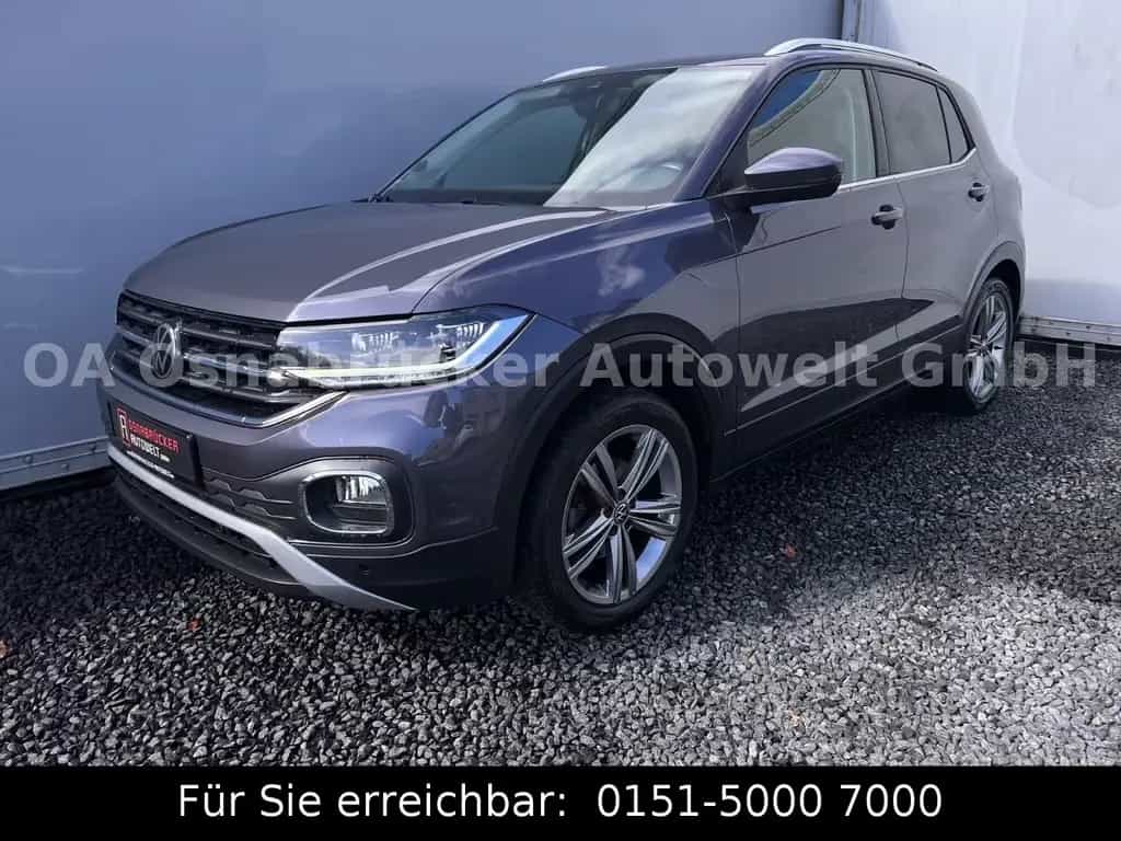 Volkswagen T-Cross Style DSG SHZ LED ACC Tempomat Kamera BT 10/2021-photo-0