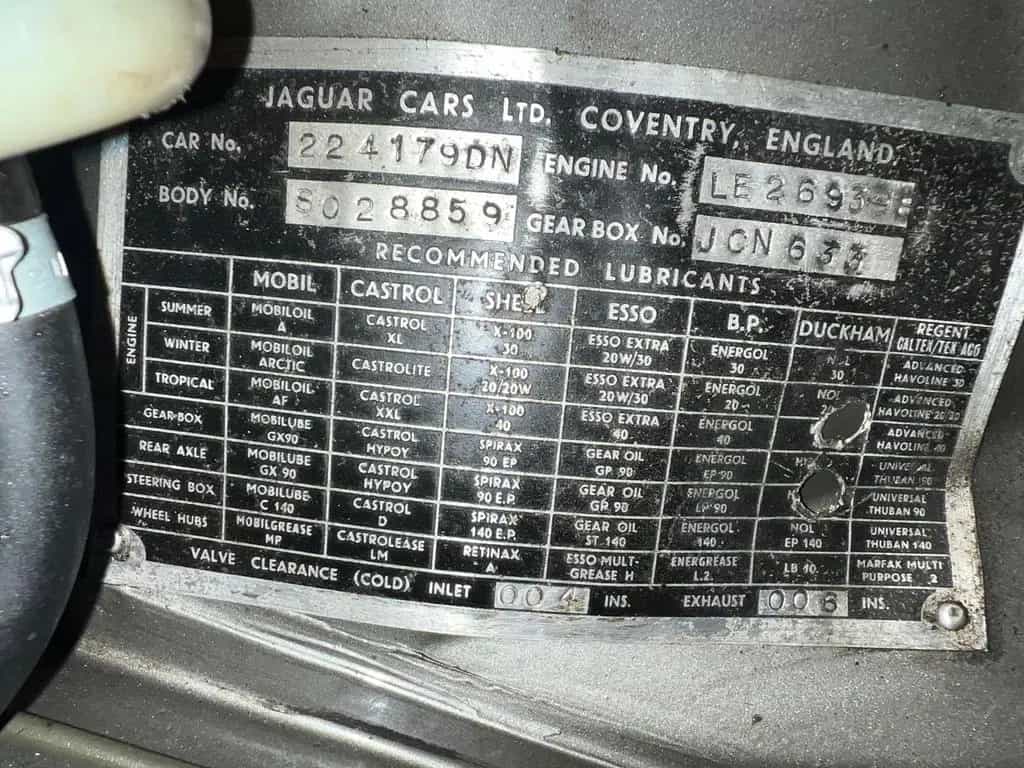 Jaguar MK II 3,8L Schaltgetriebe Erstauslief. Italien! 06/1965-photo-19