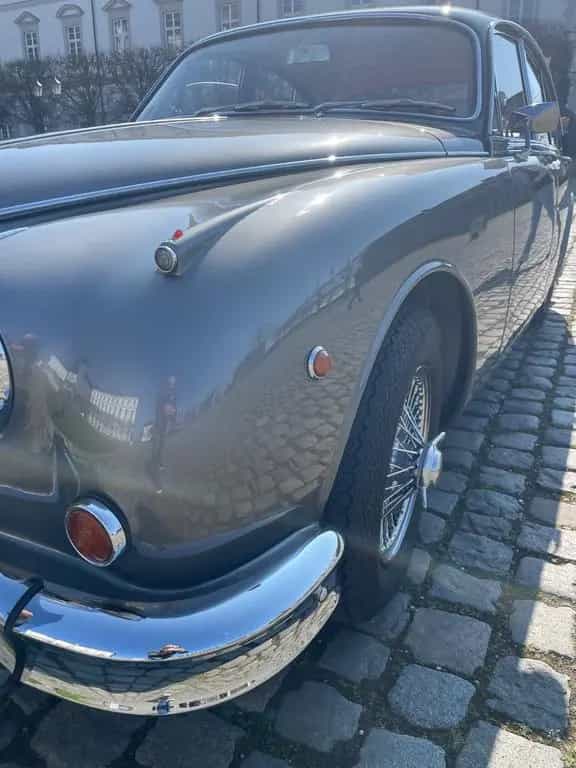 Jaguar MK II 3,8L Schaltgetriebe Erstauslief. Italien! 06/1965-photo-2