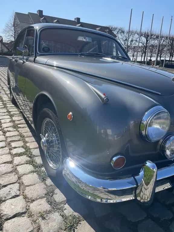 Jaguar MK II 3,8L Schaltgetriebe Erstauslief. Italien! 06/1965-photo-3
