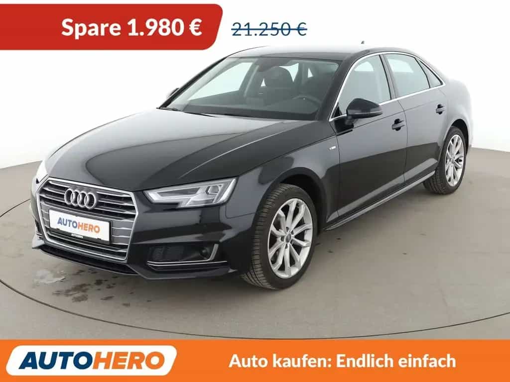 Audi A4 2.0 TDI Sport Aut.*S-LINE*NAV*LED*ACC*PDC*SHZ 04/2016-photo-0